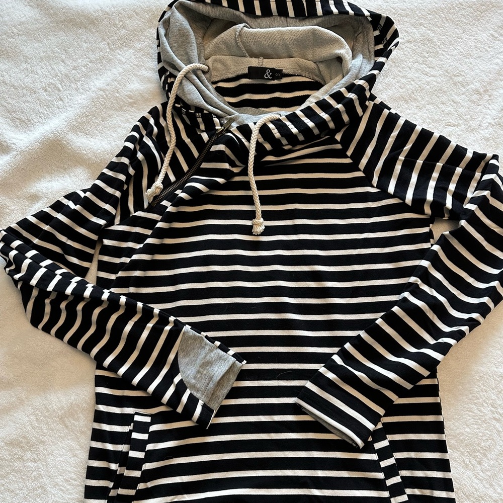 Double hooded Sweatshirt - S